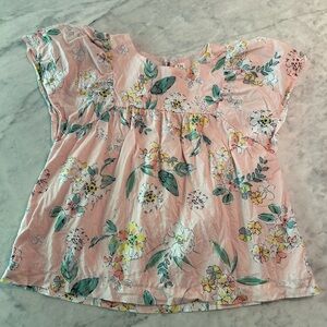 Gap Kids Floral Blouse, Size M